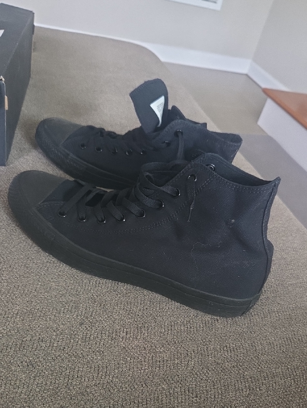 Converse. Men's sneakers black size twelve